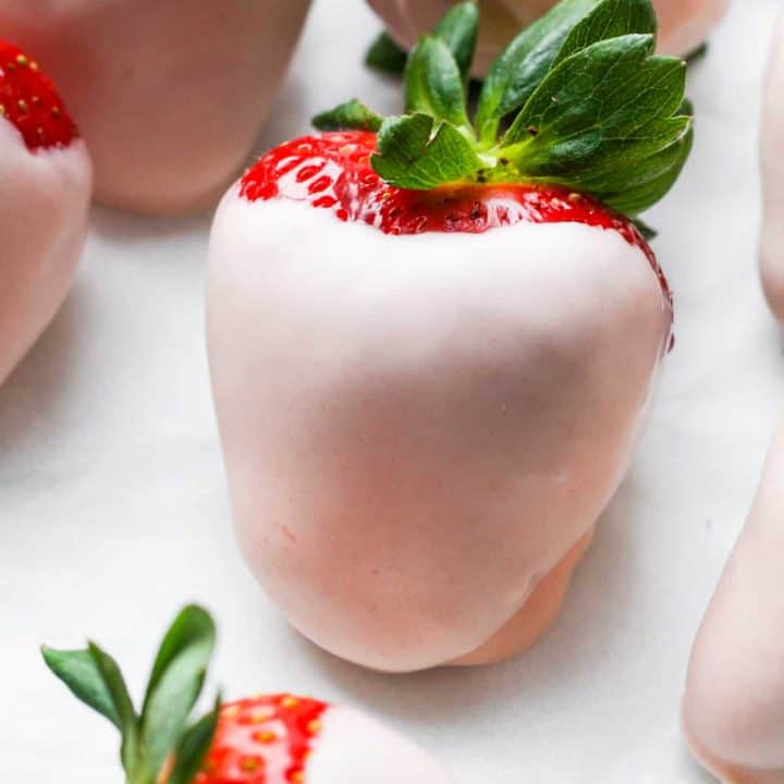Image for Pink Chocolate Covered Strawberries
