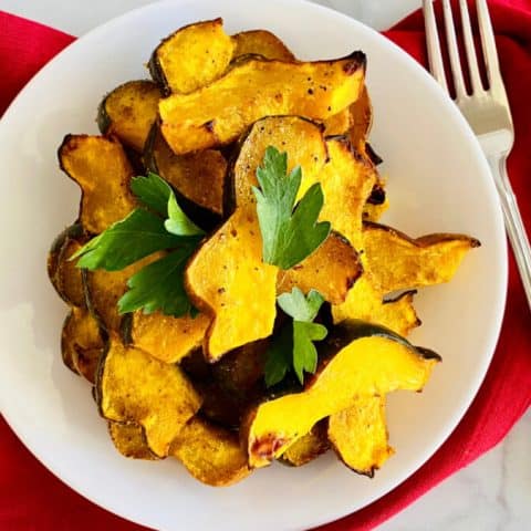 Image for Air Fryer Curried Acorn Squash Slices