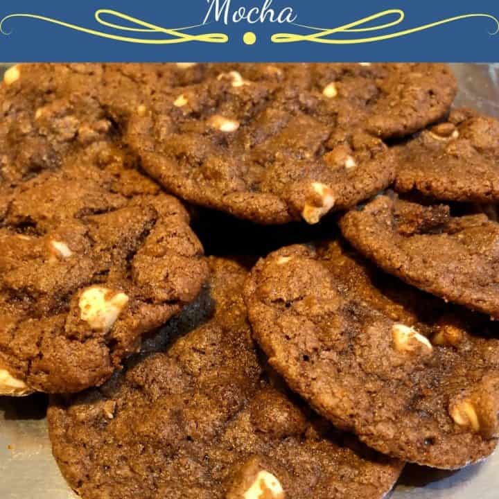 Image for Almond Flour Cookie Recipe: White Chocolate Chip Mocha