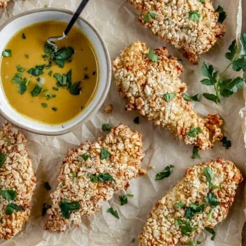 Image for Whole30 Cashew Crusted Chicken Tenders