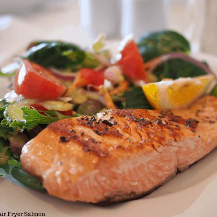 Image for Low Carb Salmon Recipe (Keto Air Fryer)