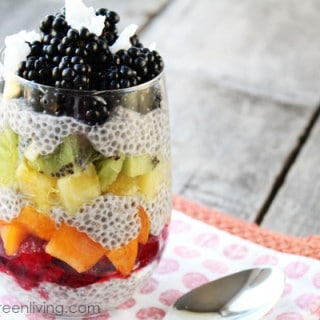 Image for Layered Rainbow Chia Pudding