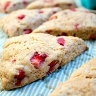 Image for Vegan Strawberry Scones Recipe 