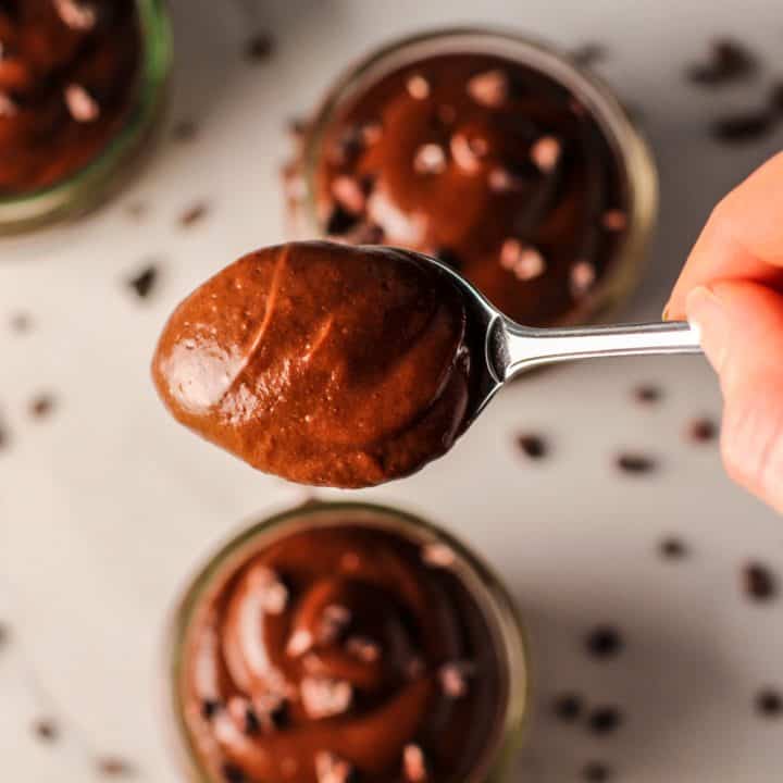 Image for Chocolate Avocado Pudding {keto, paleo, AIP, vegan}