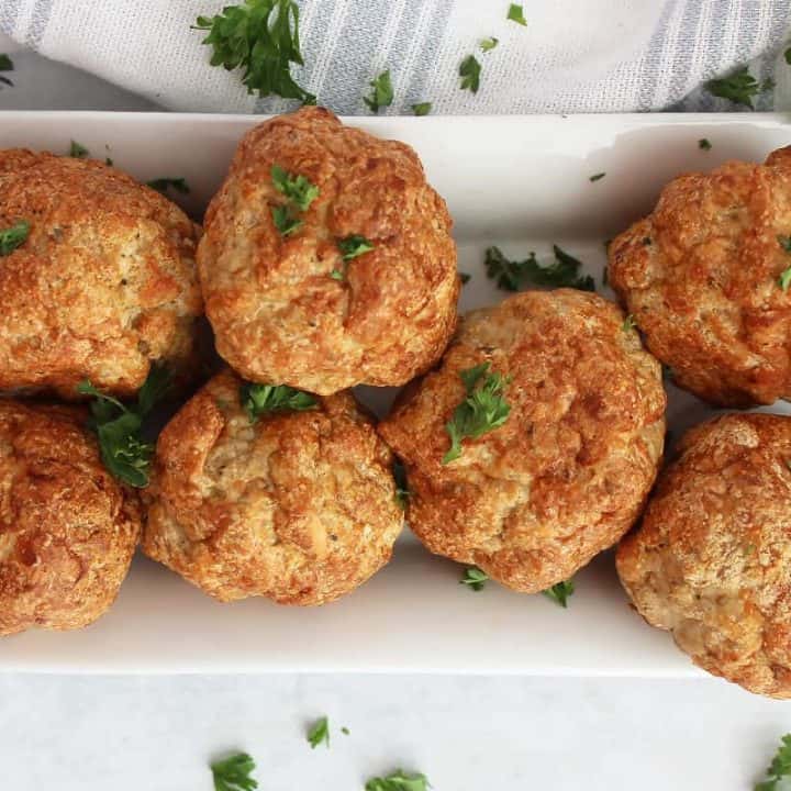 Image for Air Fryer Chicken Meatballs