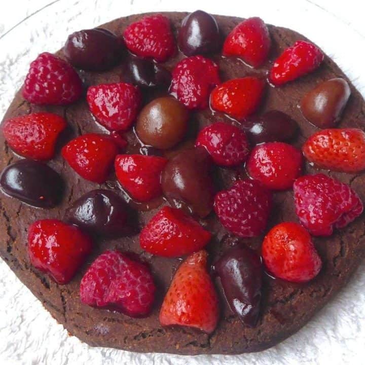 Image for Oven Baked Pancake Healthy Chocolate Recipe