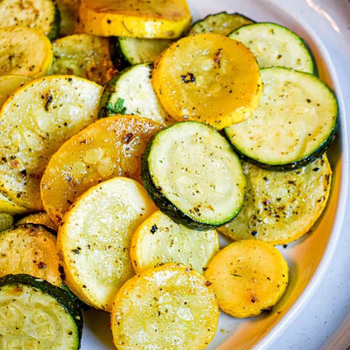Image for Air Fryer Squash {Whole30 I Paleo I Low Carb}