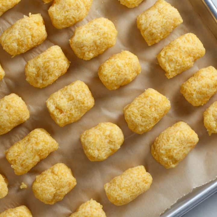 Image for Spaghetti Squash Tater Tots {keto, paleo}