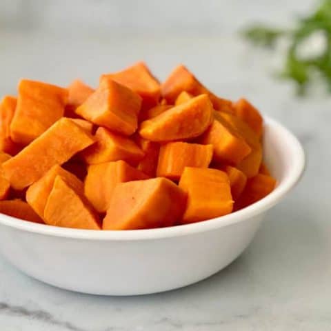 Image for Instant Pot Cubed Sweet Potatoes 