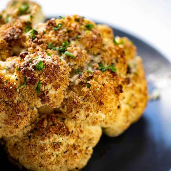 Image for Garlic Butter Whole Roasted Cauliflower Recipe