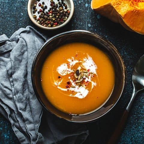 Image for Low-Carb Pumpkin Soup (Dairy-Free)