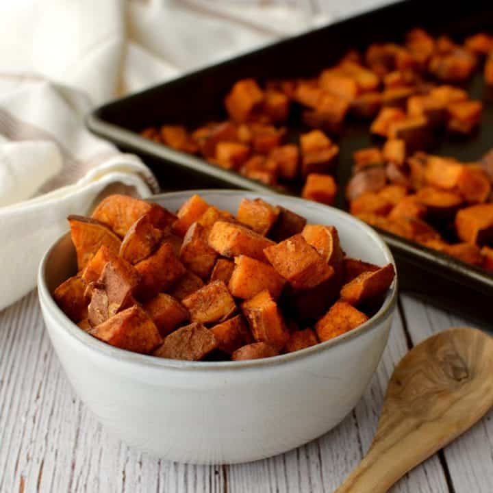 Image for Whole30 Roasted Sweet Potatoes