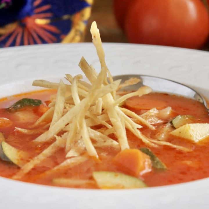Image for Christina's Quick and Easy Tortilla Soup