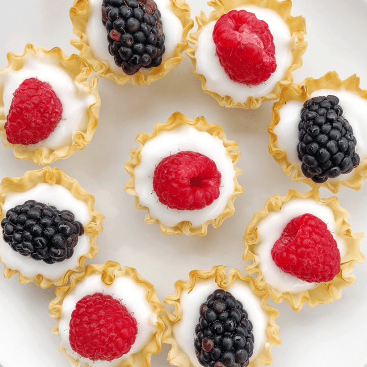 Image for Fresh Berry Yogurt Tarts