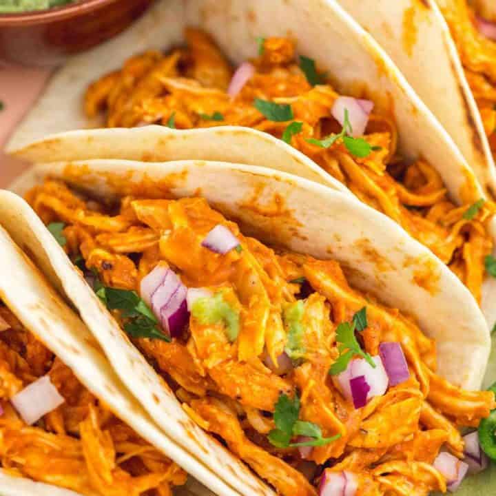 Image for Chicken Tinga Tacos (Pollo De Tinga)