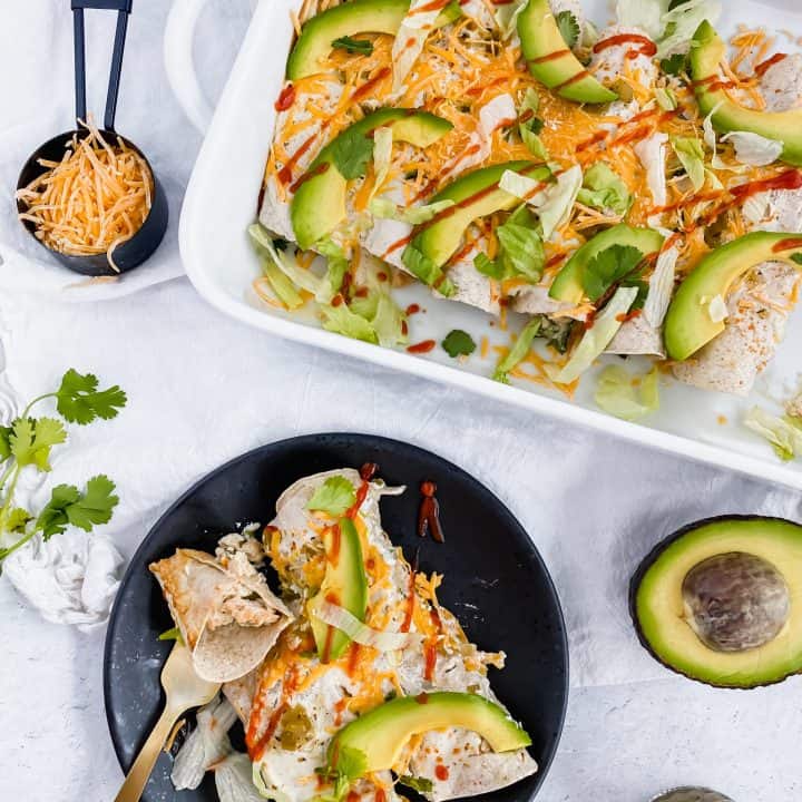Image for Skinny Turkey Enchiladas