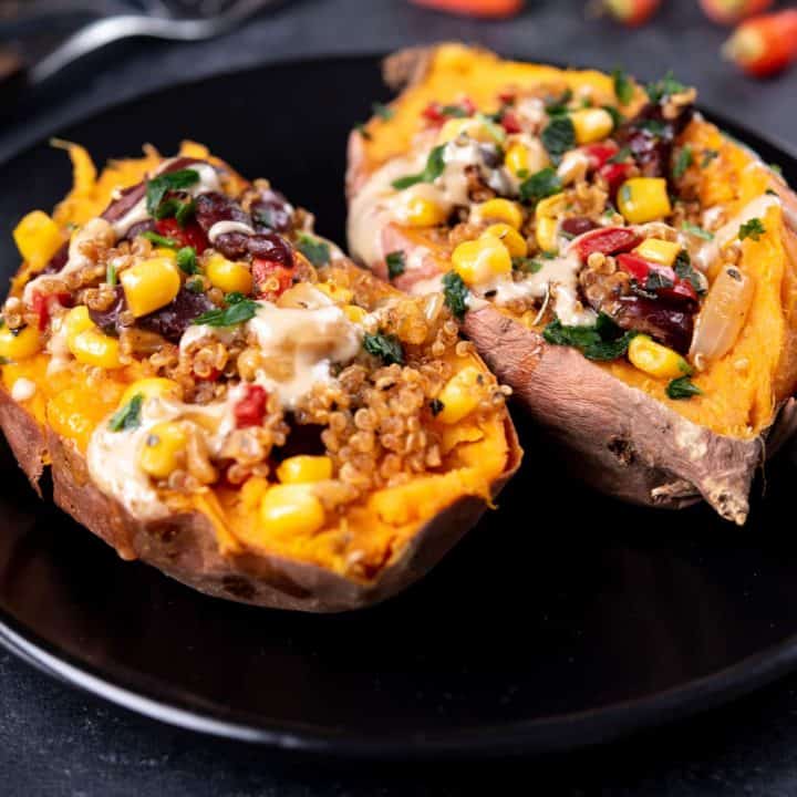 Image for Mexican Quinoa Stuffed Sweet Potatoes