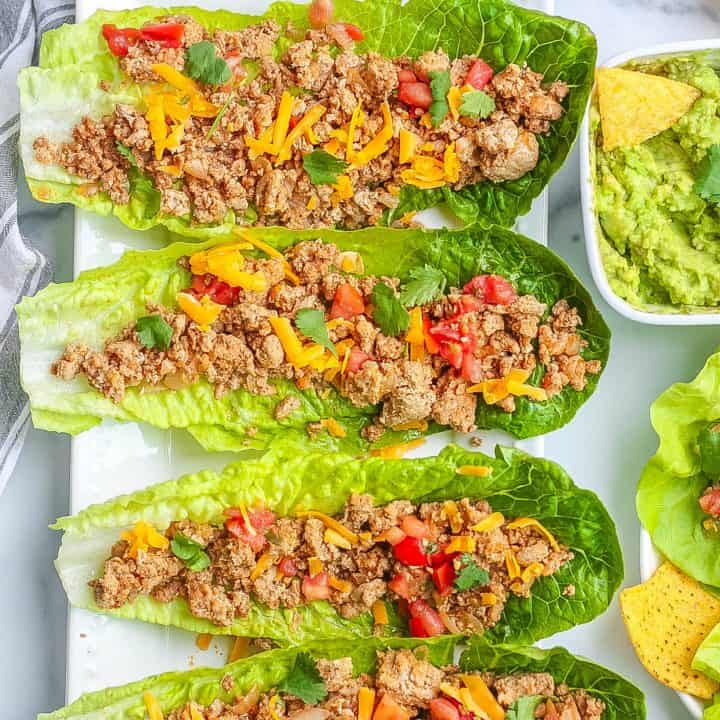 Image for Taco Lettuce Wraps (Healthier Version)
