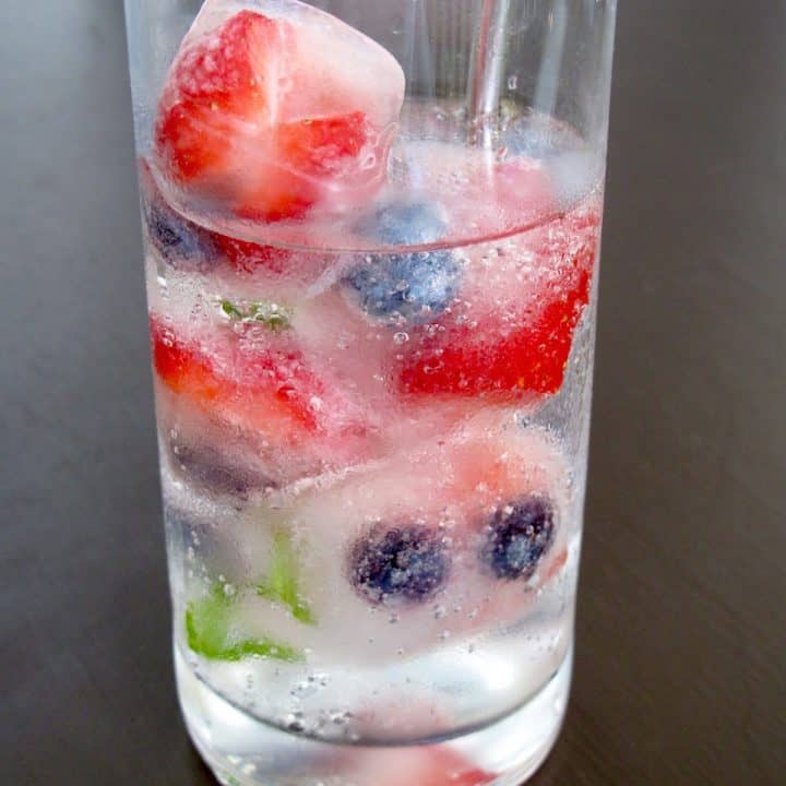 Image for Berry Mint Ice Cubes