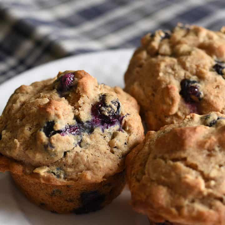 Image for Healthy Gluten Free Blueberry Muffins