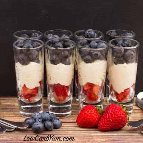 Image for Mascarpone Cream Mousse Dessert (Keto)