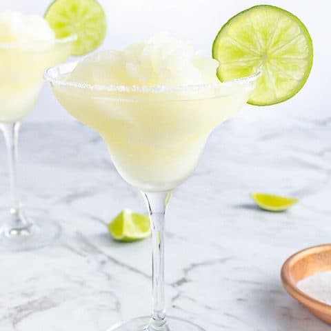 Image for Margarita Mocktail Recipe Served Frozen or Chilled