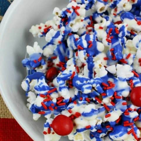 Image for 4th of July - Red White and Blue Popcorn