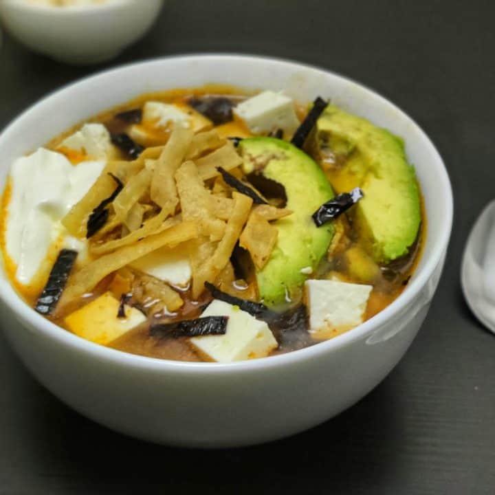 Image for Sopa de Tortilla Receta 