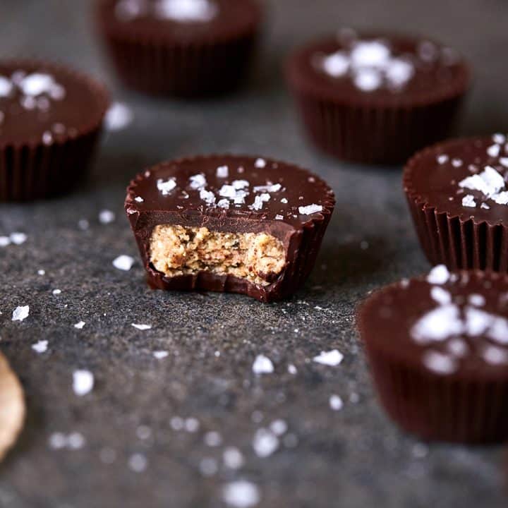 Image for Dark Chocolate Nut Butter Cups | Tasty Yummies Paleo Dessert Recipes