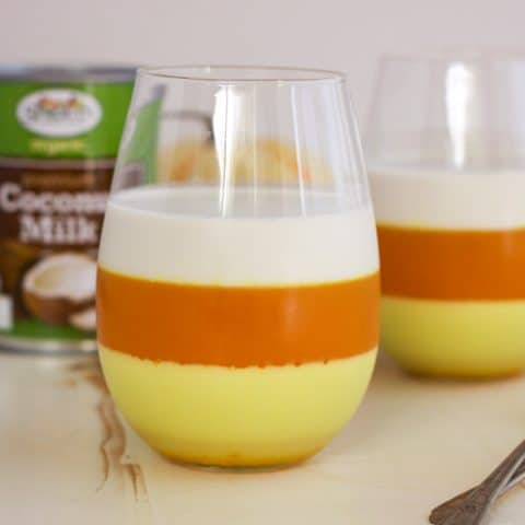 Image for Paleo Candy Corn Panna Cotta - Up and Alive