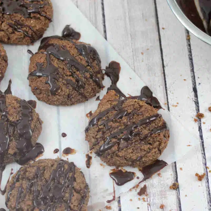 Image for Rich Chocolate Almond Flour Cookies