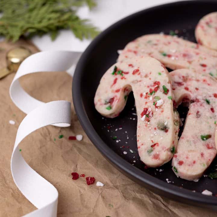 Image for Candy Cane Shortbread Cookies