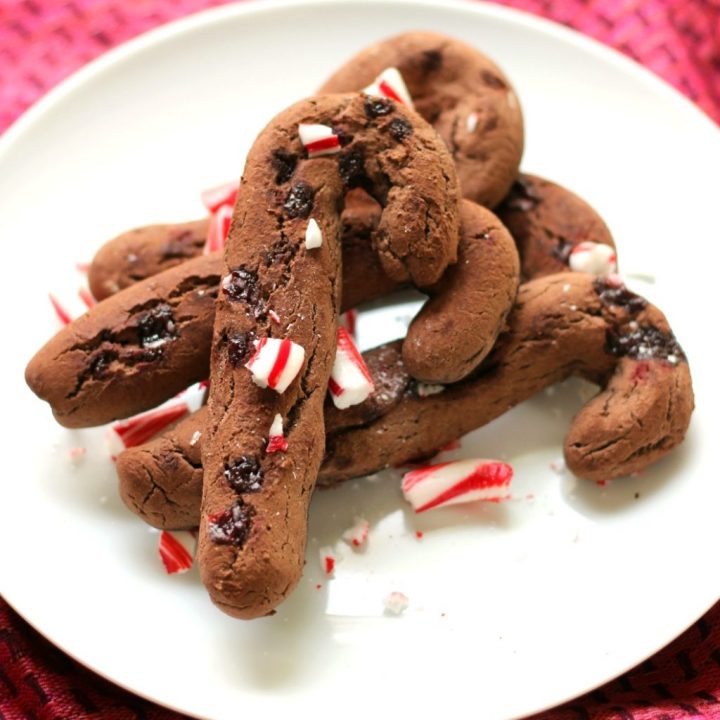 Image for Chocolate Candy Cane Crunch Cookies