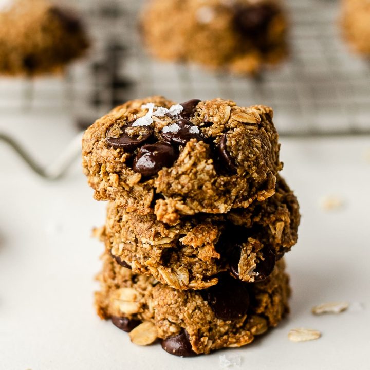 Image for Vegan Oatmeal Chocolate Chip Cookies (Gluten-Free!) 