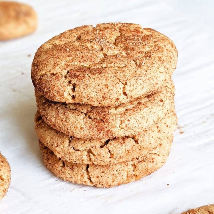 Image for Best Vegan Snickerdoodle Cookies | Soft & Chewy + Oil Free!