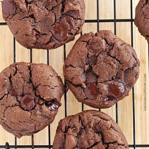 Image for Double Chocolate Flourless Peanut Butter Cookies