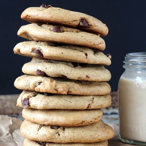 Image for Flourless Peanut Butter Chocolate Chip Cookies