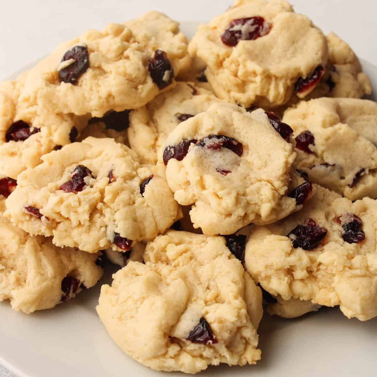 Image for Vegan Cranberry Cookies With Almond Extract